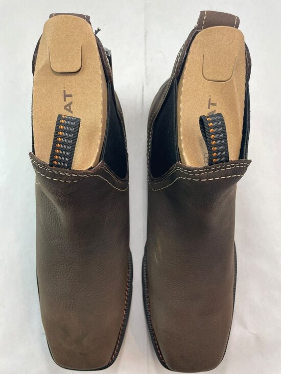 Ariat Groundbreaker Chelsea H2O Steel Toe Work Boots Dark Brown Size 14 EE Wide main image 6